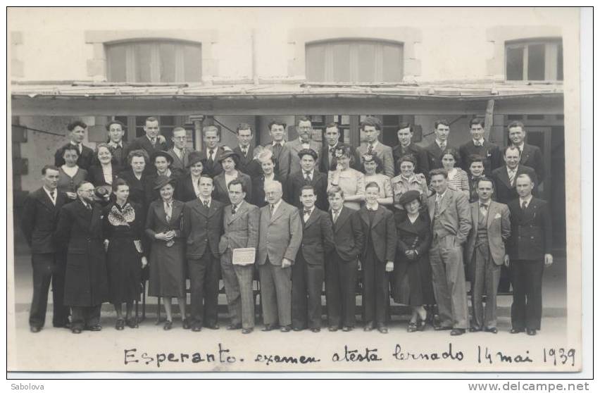 Esperanto14 Mai 1939 Examen - Esperanto