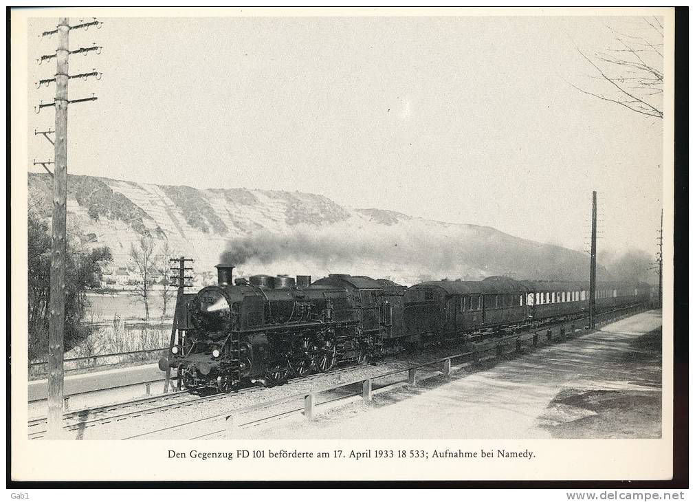Train ---  18 533, 1933   , Aufnahme Bei Namedy - Eisenbahnen