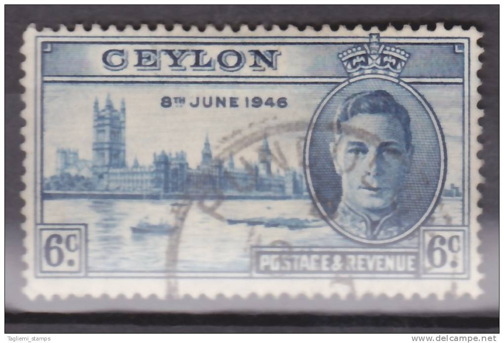 Ceylon, 1946, SG 400, Used - Ceylan (...-1947)