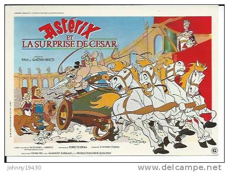 ASTERIX ET LA SURPRISE DE CESAR - Déssin: UDERZO - Autres & Non Classés