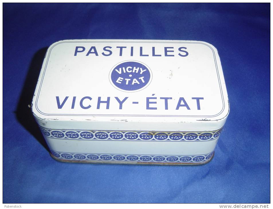 Boîte Métal "PASTILLES VICHY". - Dosen