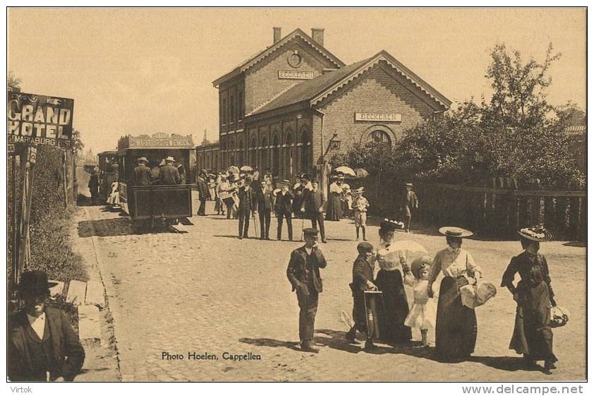 Ekeren : Statie En Paardentram ( TRAM  )   HOELEN - Autres & Non Classés