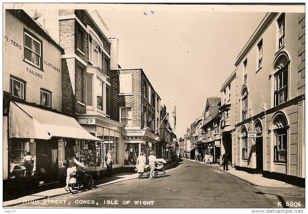 Isle De WIGHT   COWES    High Street (animation,commerces) - Other & Unclassified