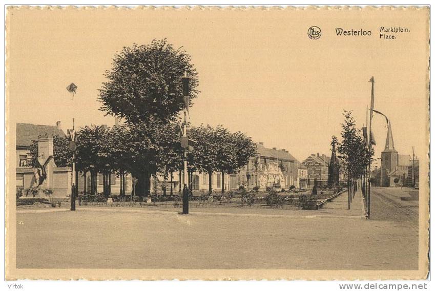 Westerloo  :  Marktplein - Westerlo