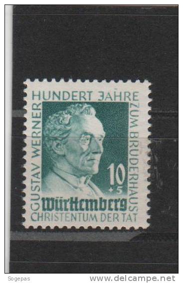 ALLEMAGNE OCCUPATION ALLIES ZONE FRANÇAISE  1949  N° 47  NEUF AVEC GOMME + CHARNIÈRE - Sonstige & Ohne Zuordnung