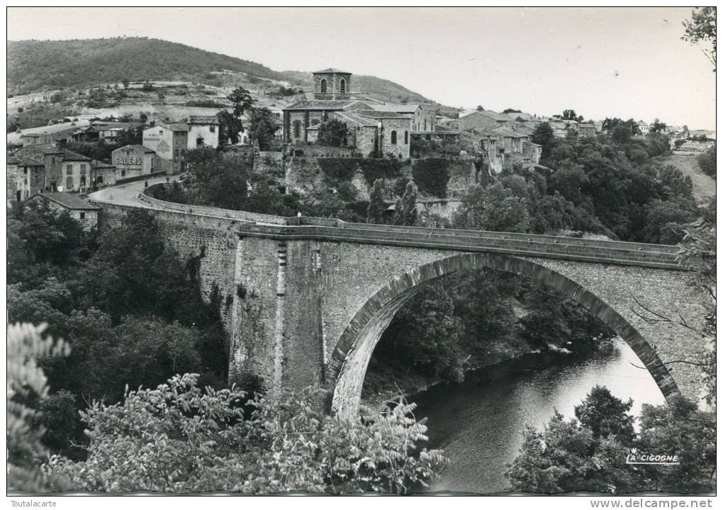 CPSM 43 VIEILLE BRIOUDE PONT SUR L ALLIER  Grand Format  15 X 10,5 Cm - Brioude