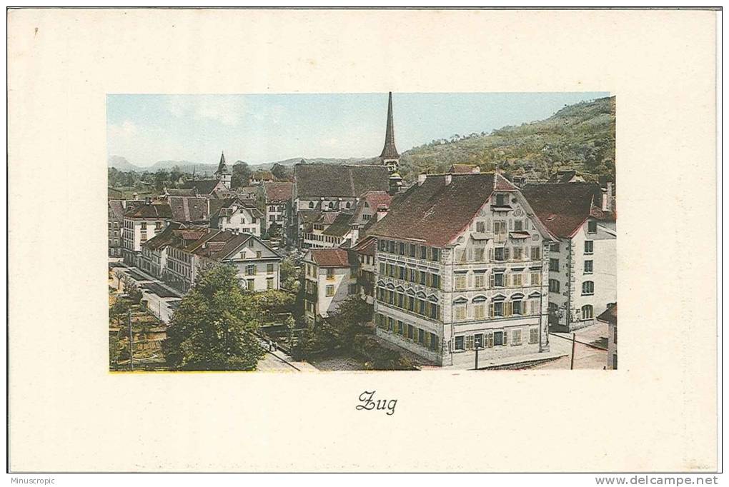 CPA Suisse - Zug - Vue Générale - Zugo