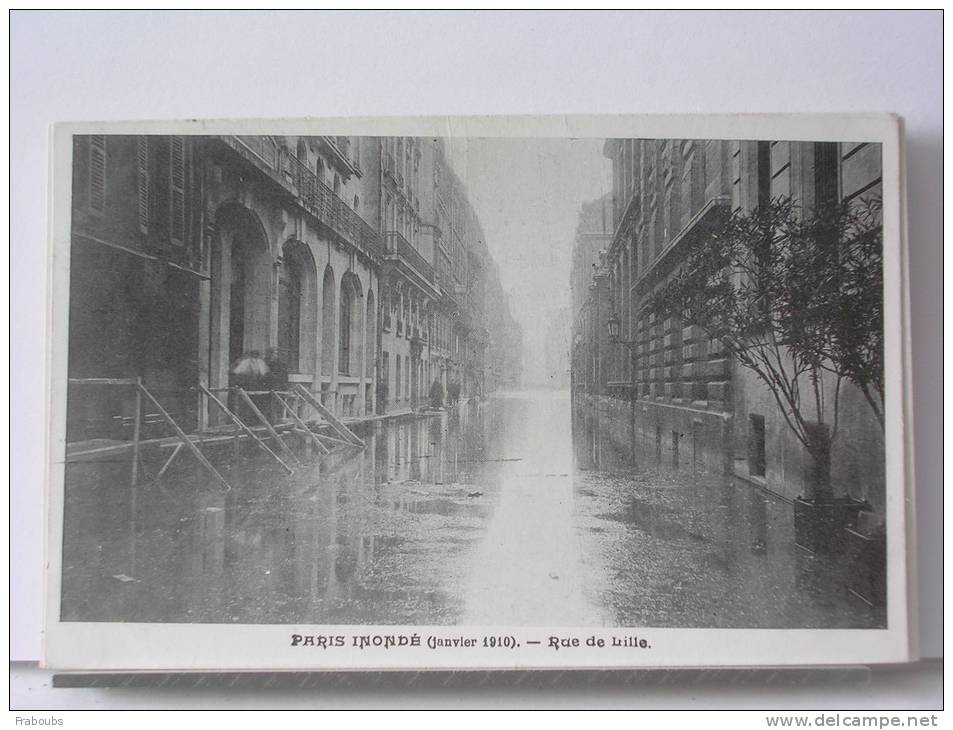 (75) - PARIS INONDE (JANVIER 1910) - RUE DE LILLE - Arrondissement: 07