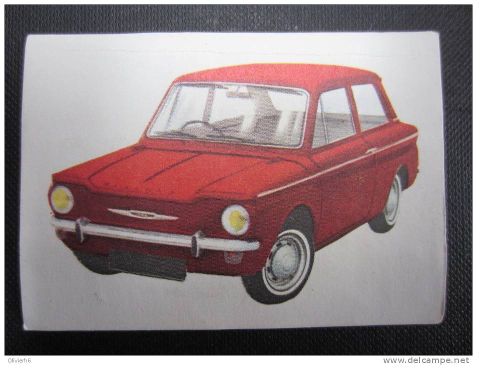 CHROMO (M33) LES AUTOS 1964 Dans Le Monde (2 Vues) N°204 HILLMAN IMP Chocolat Jacques - Jacques