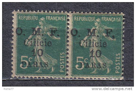 R151 - CILICIA , 10 Para Su 5 Coppia  ***  MNH - Other & Unclassified