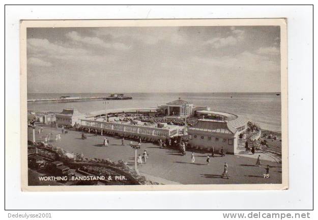 Mar13  Worthing   Bandstand  & Pier - Worthing