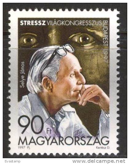 HUNGARY - 1997. World Congress Of Stress, Janos Selye Founder Of Theory MNH!!! Mi: 4462. - Unused Stamps