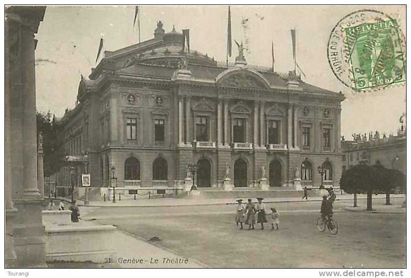 Fev13 1899 : Genève  -  Théâtre - Genève