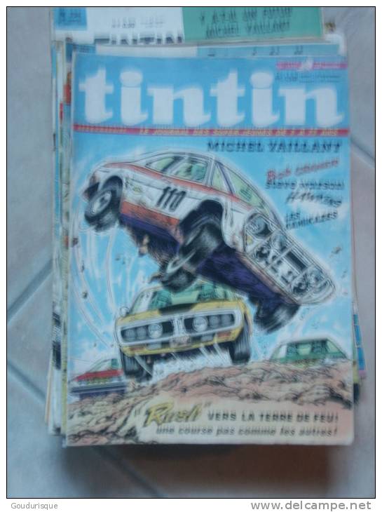 MICHEL VAILLANT JOURNAL DE   TINTIN  N°1176  ILLUSTRATION COUVERTURE   GRATON - Michel Vaillant