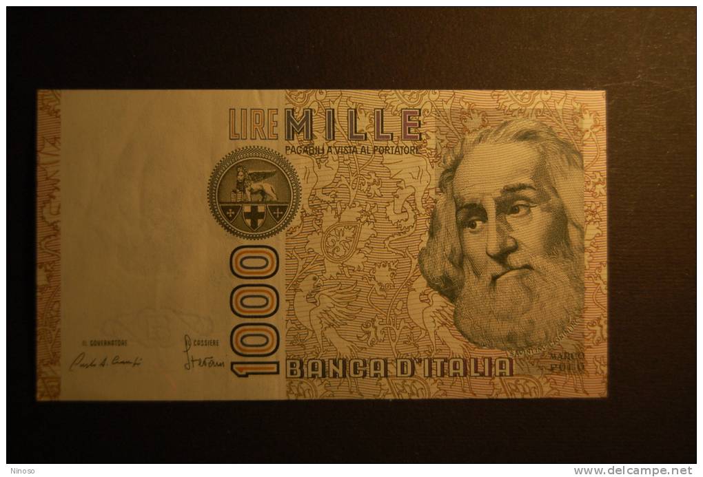 ITALIA 1000 LIRE MARCO POLO  FDS PERFETTO - 1.000 Lire