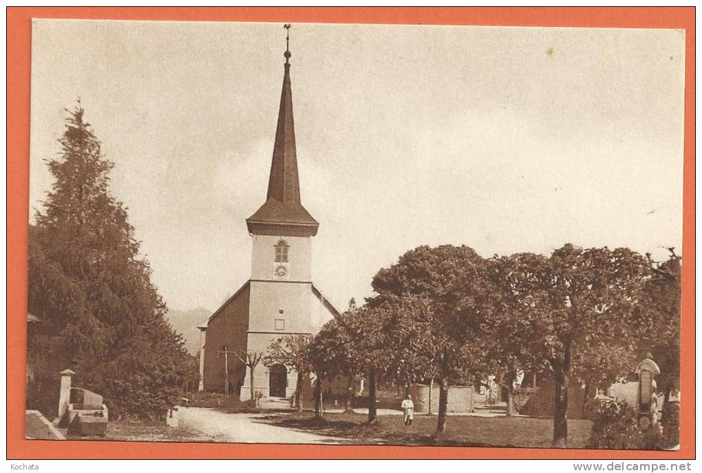 S397, Mézières , L'église, Magasin Stettler-Dubois éditeur, Circulée Sous Enveloppe - Jorat-Mézières