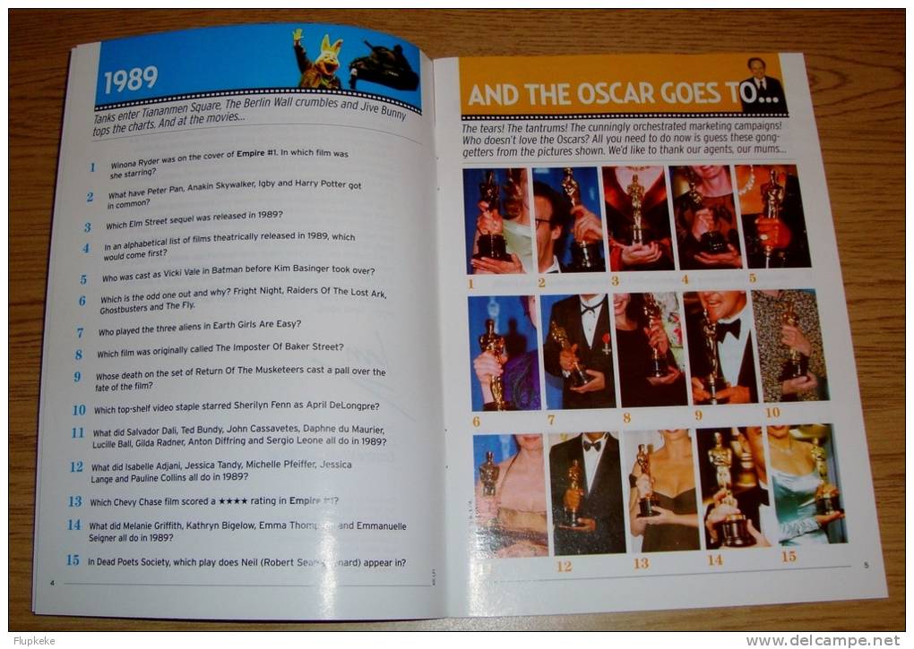 Empire 15th Birthday Movie Quiz Book 1989-2004 The Ultimate Test - Divertissement