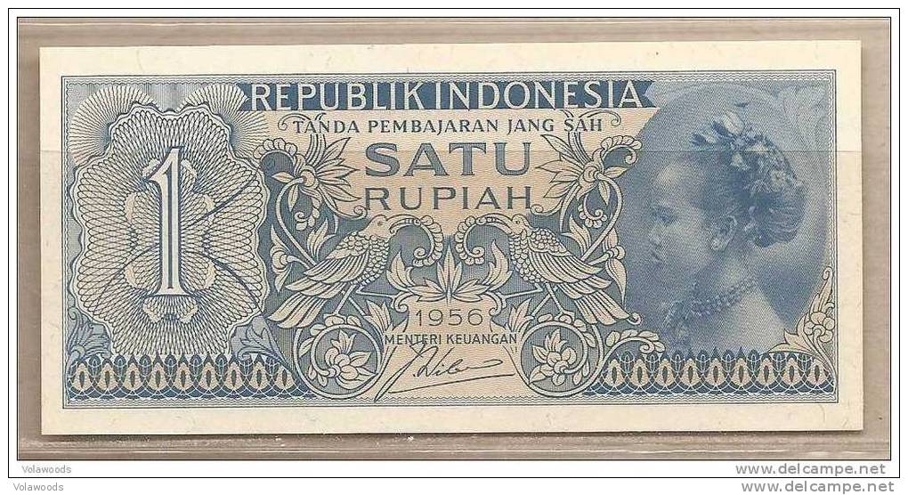 Indonesia - Banconota Non Circolata Da 1 Rupia - 1956 - Indonésie