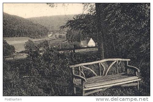 ÄLTERE POSTKARTE LUFTKURORT WARSTEIN SAUERLAND BLICK VOM PIUSBERG LANGENBACHTAL HEILSTÄTTE Ansichtskarte Cpa Postcard - Warstein