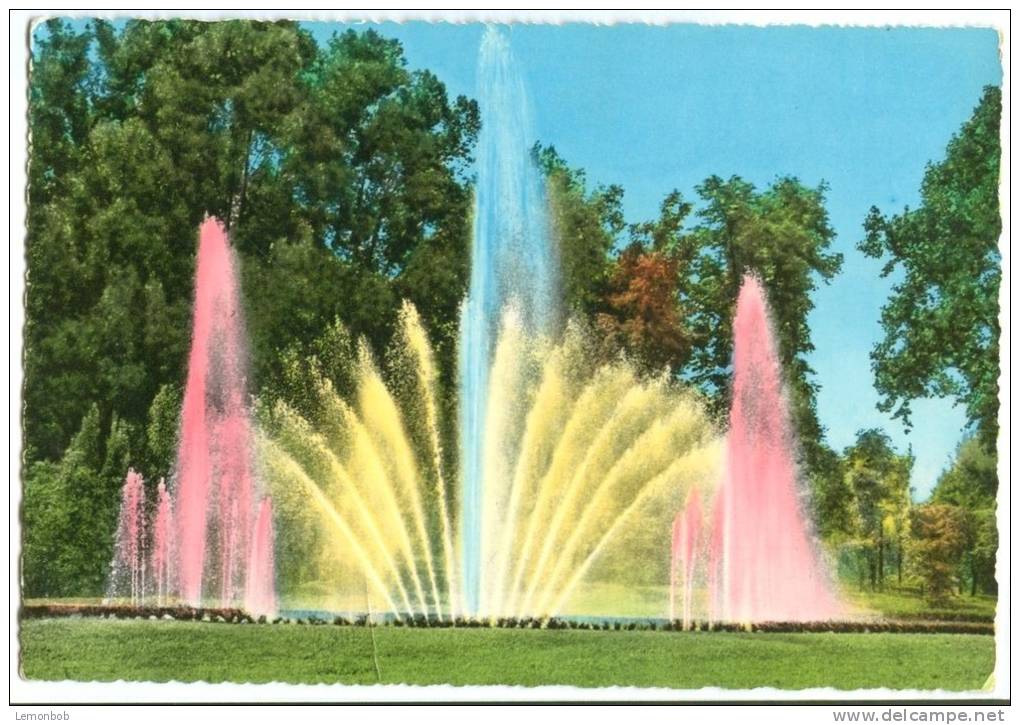 Italy, TORINO, Parco Del Valentino E Nuova Fontana Luminosa, Used Postcard [13788] - Parcs & Jardins