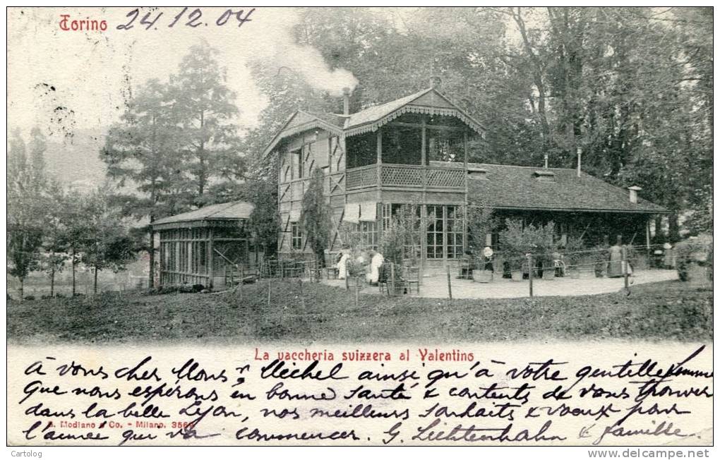 Torino - La Vaccheria Svizzera Al Valentino - Parcs & Jardins