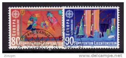 LIECHTENSTEIN 1992  EUROPA CEPT   USED  /zx/ - 1992