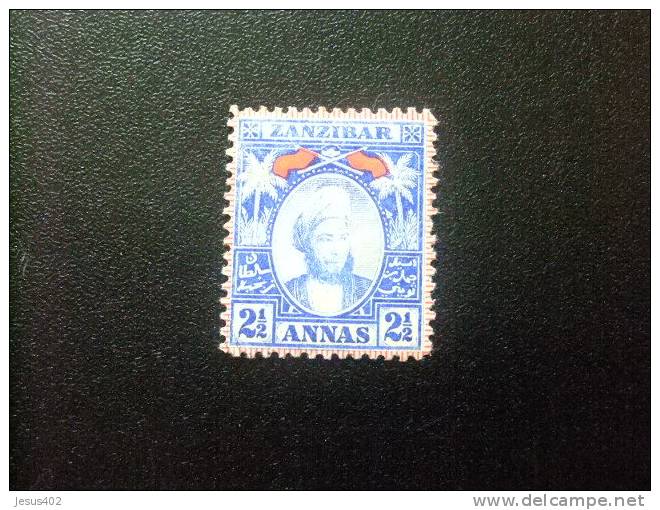 ZANZIBAR  1898 Sultan Seyyid Hamed-bin Thwain                Yvert & Tellier Nº  46 MH - Zanzibar (...-1963)