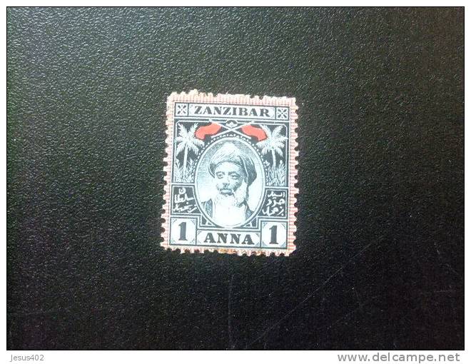 ZANZIBAR  1898 Sultan Seyyid Hamed-bin Thwain   4 Sellos             Yvert & Tellier Nº 2x 53 * + 54 * + 57 * - Zanzibar (...-1963)