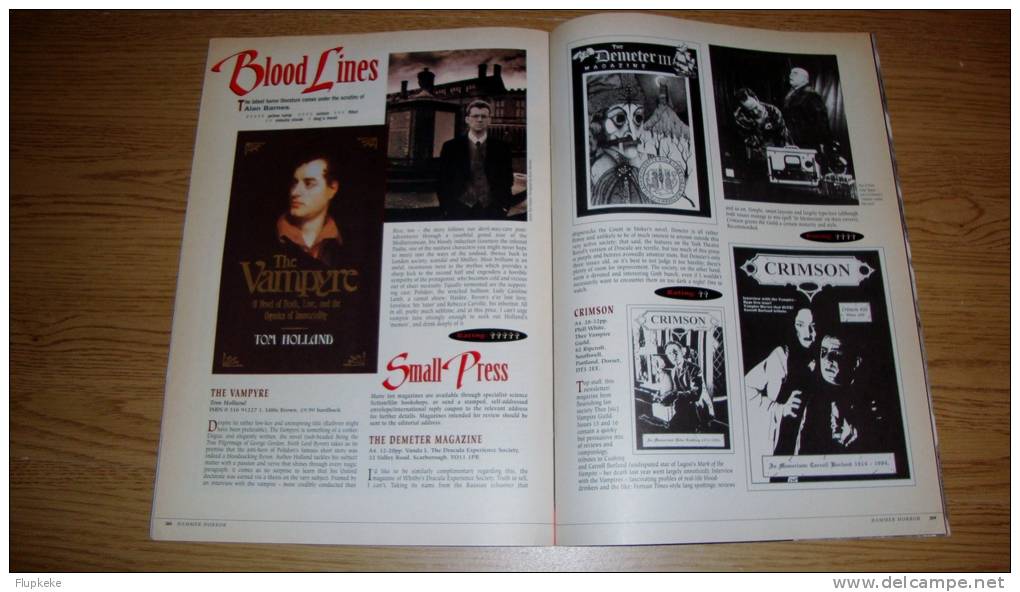 Hammer Horror 4 June 1995 Mike Raven The Man In Black Don Sharp Rasputin Christopher Lee - Horror/mostruos