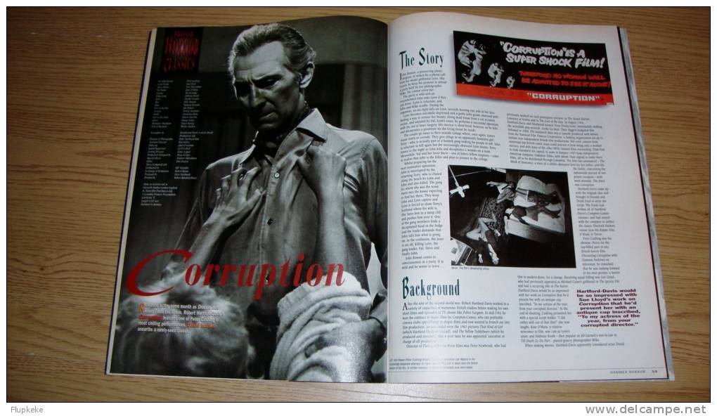 Hammer Horror 6 August 1995 Freddie Francis Corruption A Taste Of Blood Dracula Christopher Lee - Horreur/ Monstres