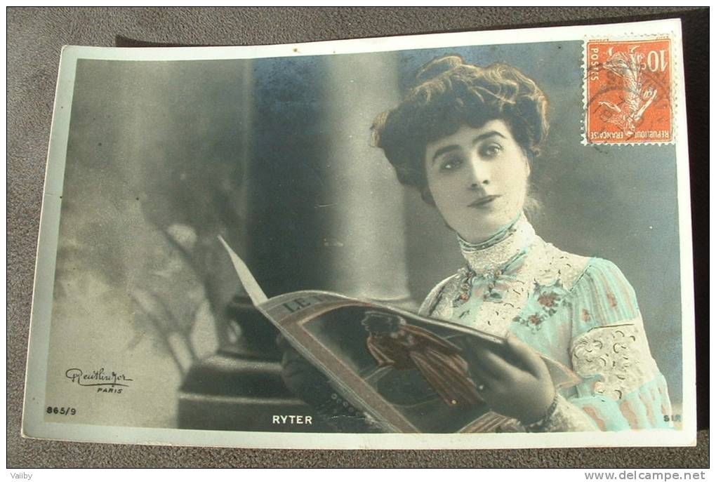 Artiste Feminine 1900 - Ryter- Reutlinger - Artiesten