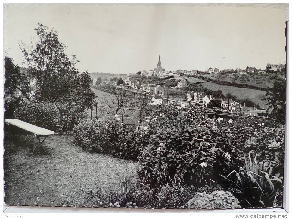 CPA  Lobbes Vue Du Bois Du Feuillu Ed Lemoine Cordier +- 1960 - Lobbes