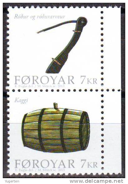 FEROE FOROYAR 2013 - The Faroese Boat - Bateaux -Boote -  Barcos - Marine - MNH - Other & Unclassified