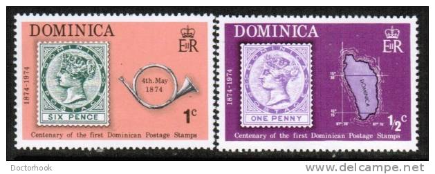 DOMINICA   Scott #  389-94**  VF MINT NH - Dominica (...-1978)