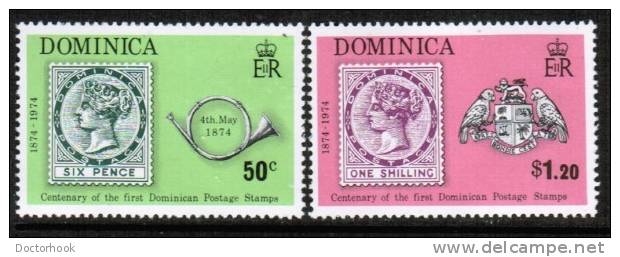 DOMINICA   Scott #  389-94**  VF MINT NH - Dominica (...-1978)