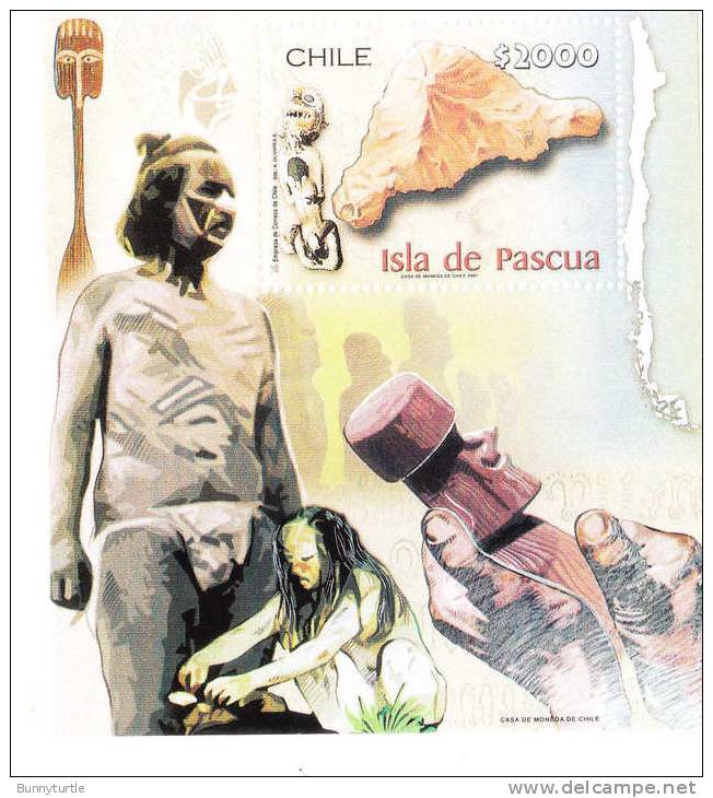 Chile 2001 Esater Island S/S MNH - Cile