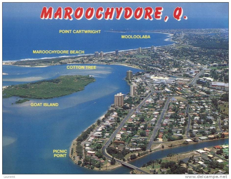 (351) Australia - QLD - Maroochydore Aerial - Sunshine Coast