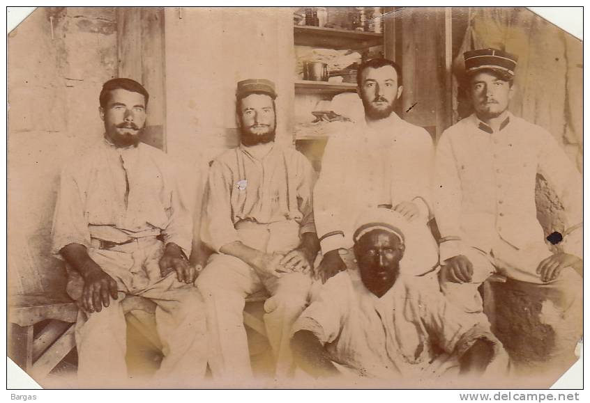 Photo Ancienne 1902 Et 03 Algerie Militaire Légion étrangère Afrique à Ain Sefra - Guerre, Militaire