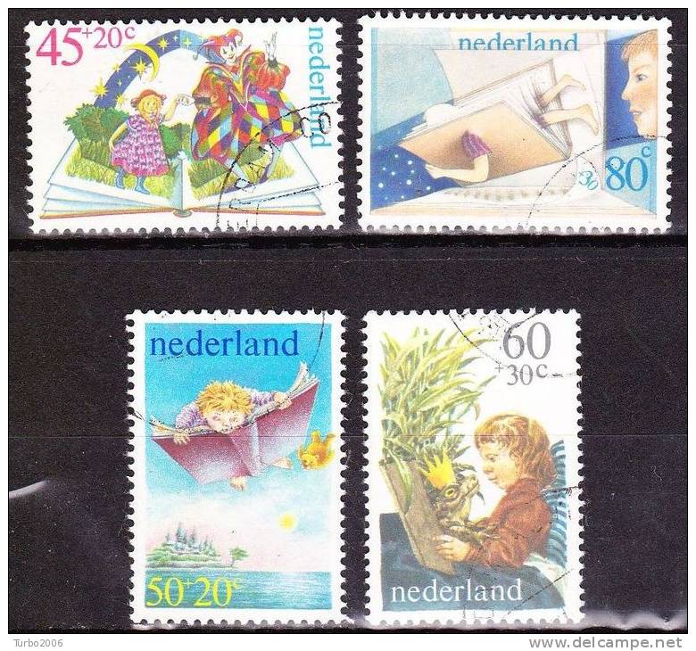 1980 Kinderzegels Gestempelde Serie NVPH 1210 / 1213 - Gebraucht