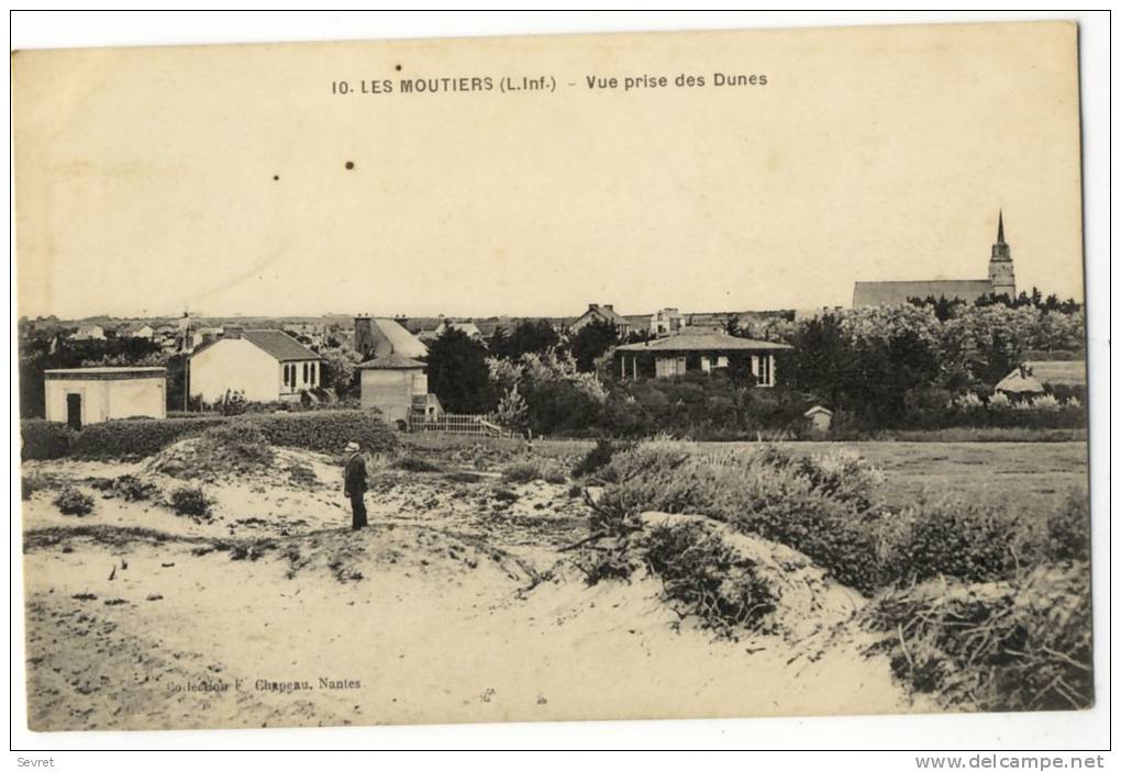 LES MOUSTIERS. - Vue Prise Des Dunes - Les Moutiers-en-Retz