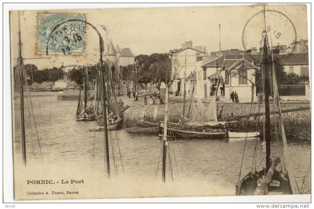 PORNIC. - Le Port . - Pornic