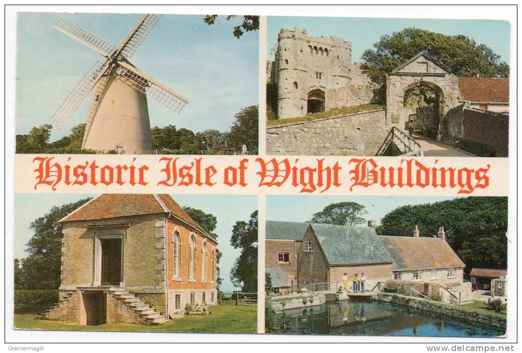 Cpsm - Historic Isle Of Wight Buildings - (9x14 Cm) - Autres & Non Classés