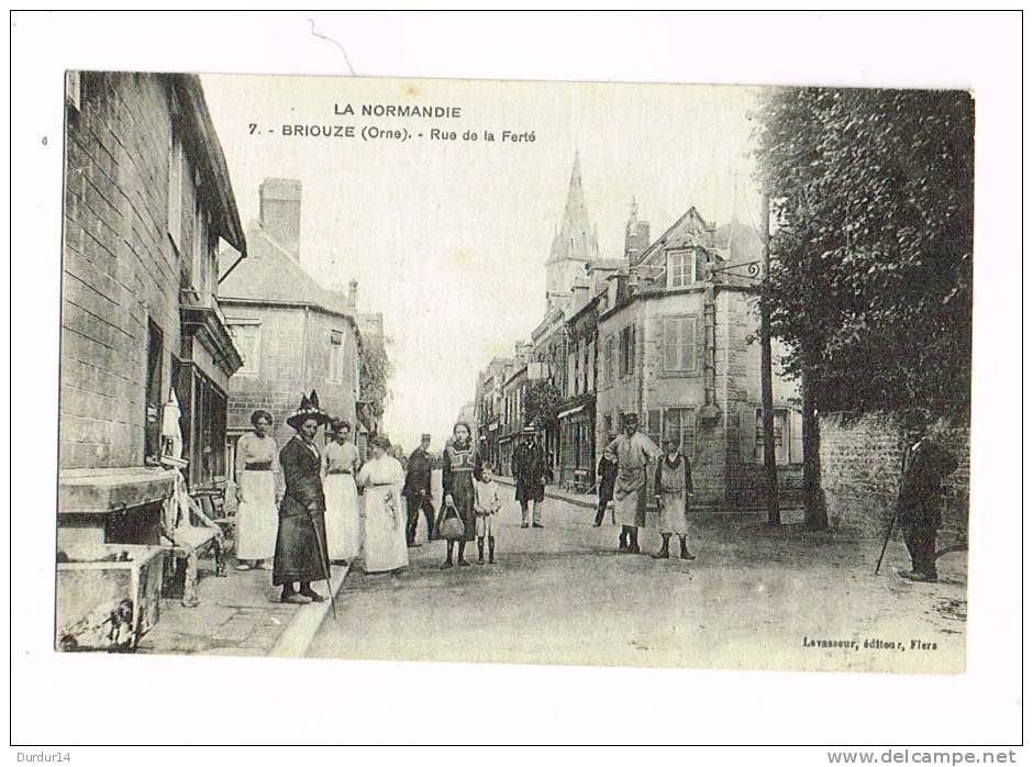 BRIOUZE ( Orne )  Rue De La Ferté - Briouze