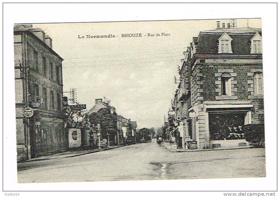 BRIOUZE ( Orne )  Rue De Flers - Briouze