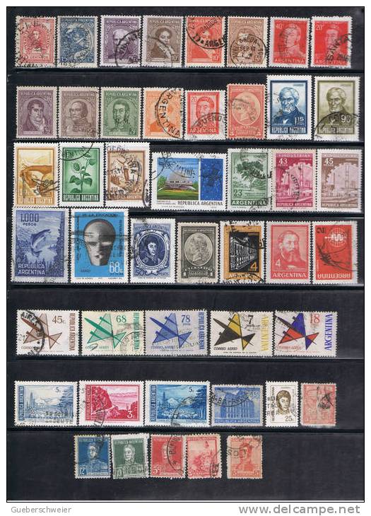 ARG - 14 - ARGENTINE LOT - Colecciones & Series