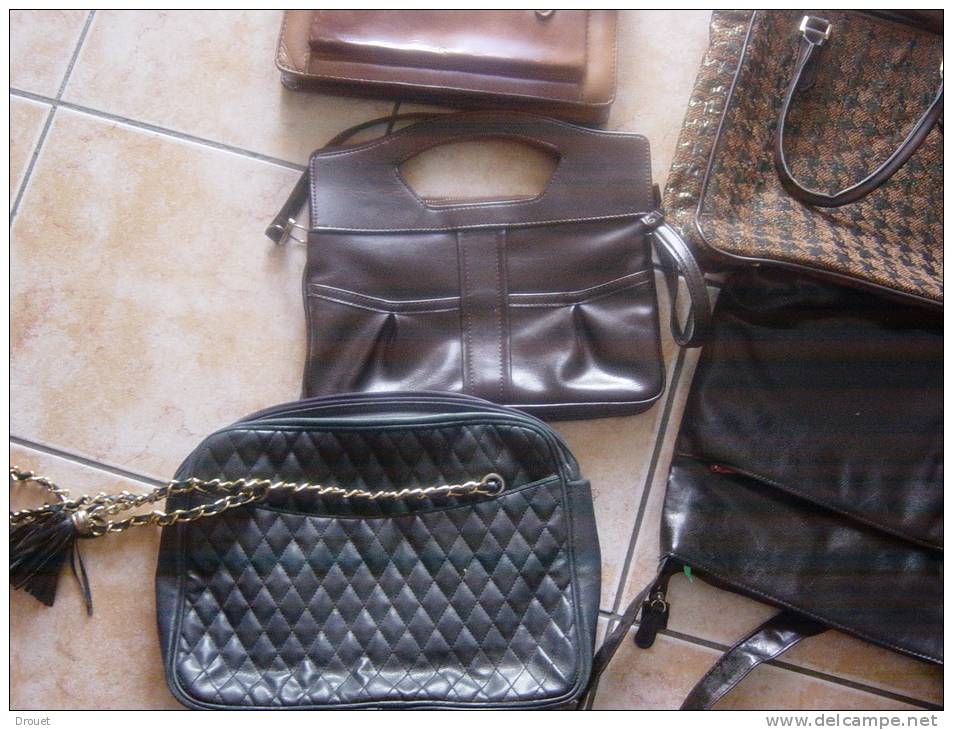 LOT DE 9  SACS A MAIN - Purses & Bags