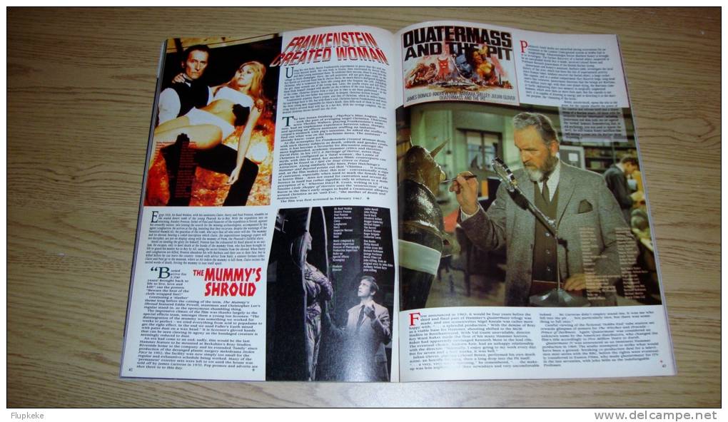 Hammer Horror Hs December 1995 Collector's Special The Film The Facts The Faces From The Studio That Dripped Blood - Horror/ Mostri