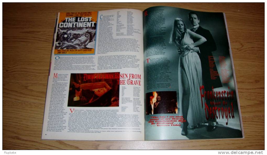 Hammer Horror Hs December 1995 Collector's Special The Film The Facts The Faces From The Studio That Dripped Blood - Horreur/ Monstres