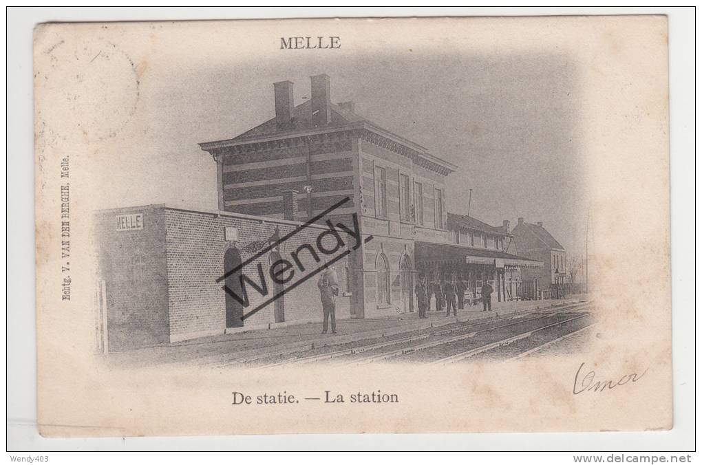 Melle (de Statie) 1902 - Melle