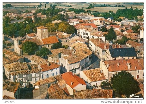 Villefagnan : Vue Aérienne - Villefagnan